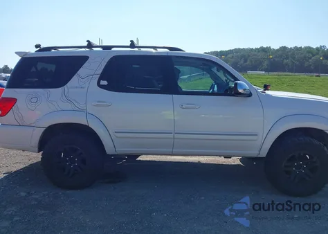 2007 Toyota Sequoia Limited V8 from USA, damaged, VIN 5TDBT48A07S288341